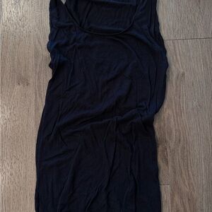 Intimissimi Black Sleeveless Top Cashmere Modal